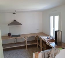 Mise en place d une cuisine temporaire