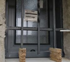 Grilles de défense posées