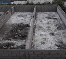 Murs du V S termin&eacute;s.Beau travail