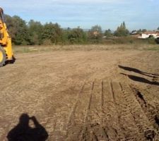 Ayé le tracteur est arrivée