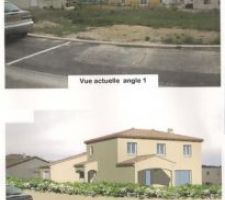 Insertion paysagère (la couleur du crépis n'est pas encore définie)