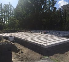Prêt à recevoir le béton !