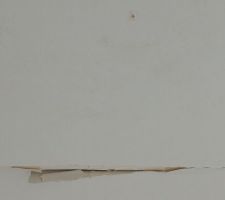 Plafond suite infiltration d'eau (juin 2019).