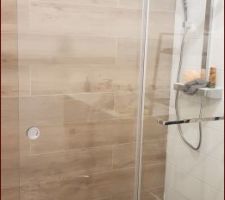 Porte de douche coulissante Suite Parentale