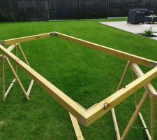 Construction DIY de notre abris de jardin (Porte)