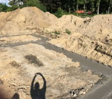 Semelles des fondations