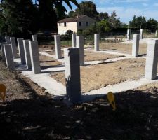 Plots béton