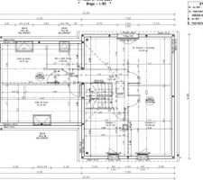 Plan du rez de l'étage