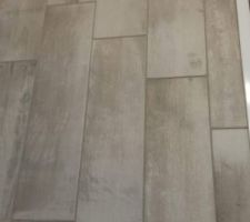 Carrelage des pièces principales