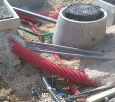 Etat de la tranchée coté rue