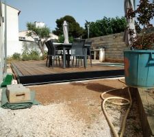 Ensemble piscine + terrasse (ouverte)