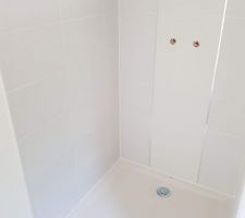 Faience de la douche du RDC