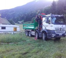 Container prêté : en partance.