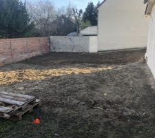 Le terrain est prêt le 15 décembre 2018 pour laisser place à la construction par Maisons Pierre...