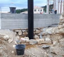 Cunette béton