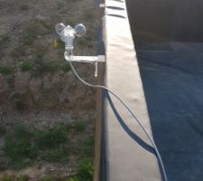 Installation de la sonde météo