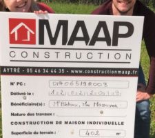 Terrain apr&egrave;s l'acquisition