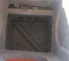 Citerneau Orange/fibre optique