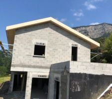 La Charpente presque finie