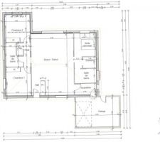 Plan maison dessiné par ACCESSIS