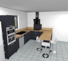 Légère modification cuisine