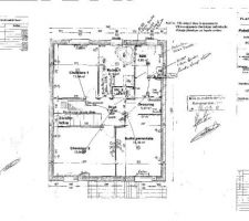 Plan map étage
3 chambres dont 1 suite parentale + la salle de bain et wc