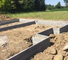 4 rangs de parpaings