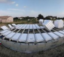 Poutrelles et marmites