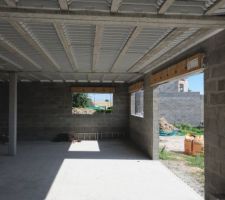 Vue sur cuisine et SAM (du salon)