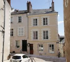 Enduit façade principale (enfin) terminé !