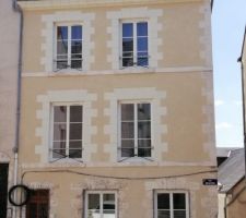 Enduit façade principale (enfin) terminé !