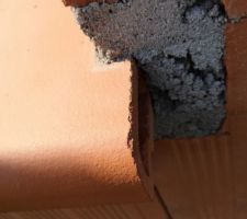 Pose des seuils de fenêtre