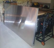 Plaques alu pour volets coulissants