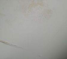 Résultat du dégâts des eaux...
