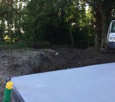 Mise en place des terres