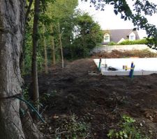 Mise en place des terres