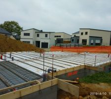 Poutrelles, hourdis, rupteurs et ferraillages