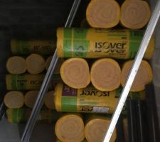 Livraison de l'isolation