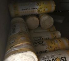 Livraison de l'isolation