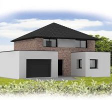La maison devrait ressembler à ça ....