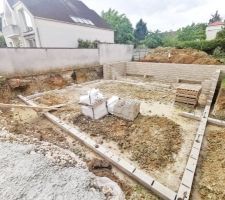 Création du vide sanitaire
