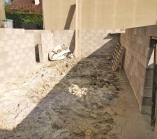 Création du vide sanitaire