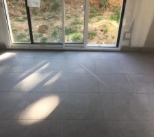 Carrelage du séjour