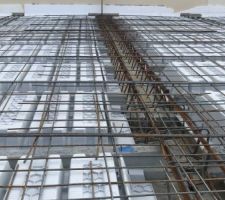 Ferraillage de la dalle haute du rdc