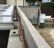 Ferraillage de la dalle haute du rdc