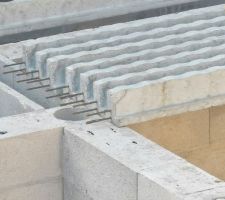 Construction de la dalle du rez-de-chaussée