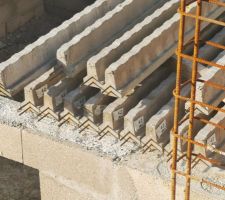 Construction de la dalle du rez-de-chaussée