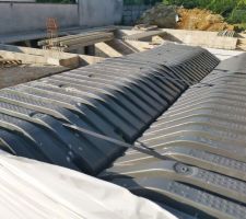 Construction de la dalle du rez-de-chaussée