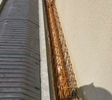 Construction de la dalle du rez-de-chaussée