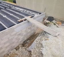 Construction de la dalle du rez-de-chaussée